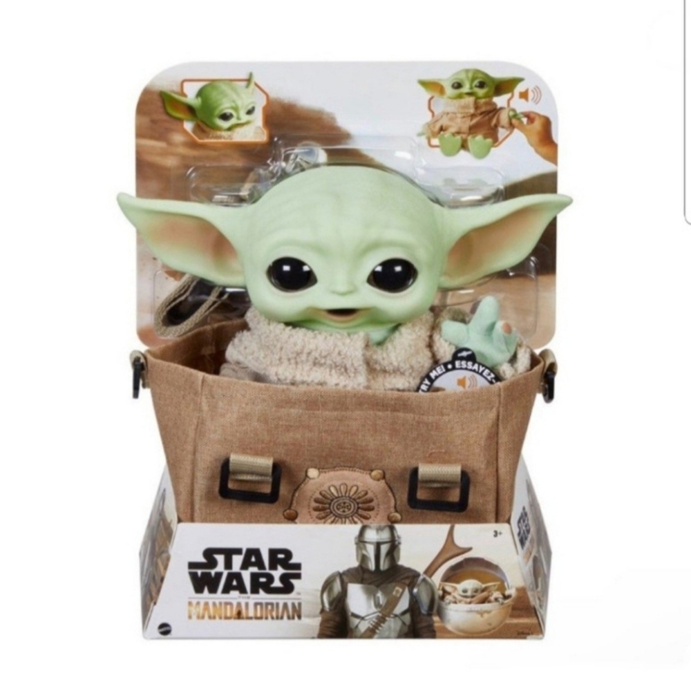 Star Wars Mandalorian The Child Grogu With Satchel